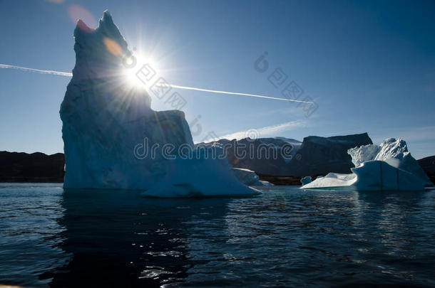 冰山-斯科茨比松峡湾-格陵兰