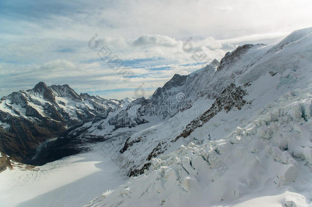 少女山，瑞士阿尔卑斯山的一部分