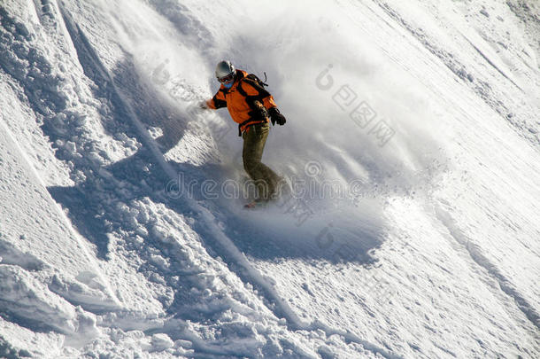 滑雪板自由行者