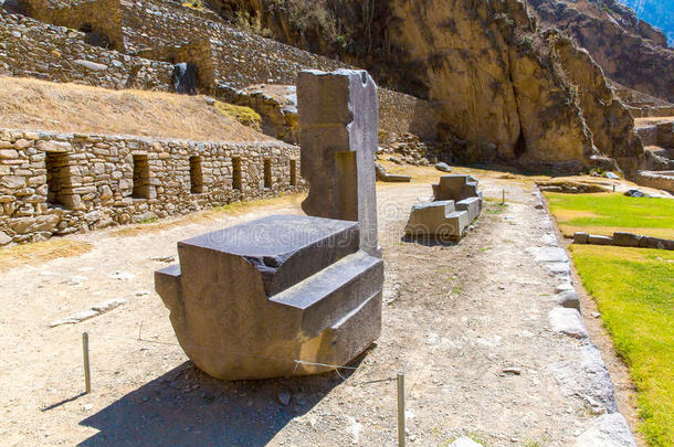 秘鲁奥兰塔坦博，南美洲乌鲁班巴的印加遗迹和考古遗址。这是皇帝的皇室财产