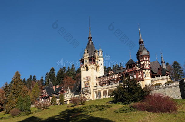 佩尔斯城堡，西奈亚市，罗马尼亚