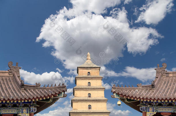 中国陕西省西安（西安，西安）巨型雁塔