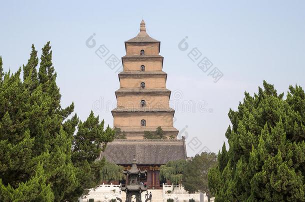 中国<strong>陕西</strong>省西安（西安，西安）巨型雁塔
