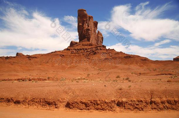 美国犹他州沙漠峡谷纪念碑谷