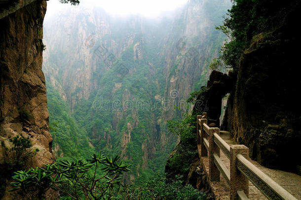 中国黄山西海大峡谷