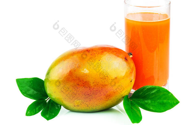 芒果叶芒果汁