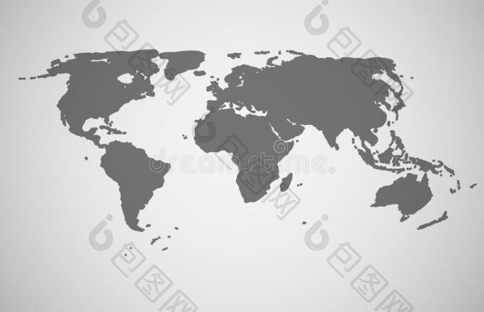 世界地图矢量图图片-包图网企业站