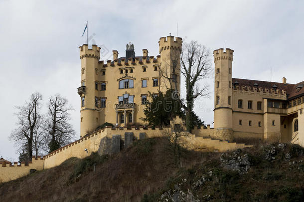 巴伐利亚的霍恩施旺古城堡