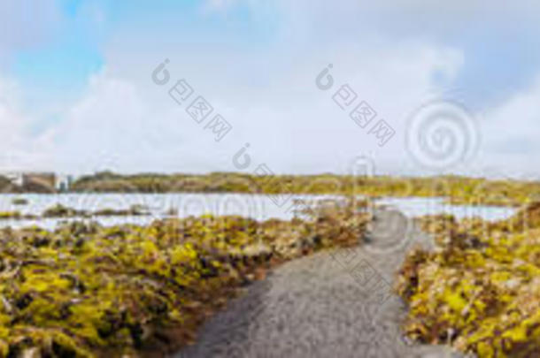 蓝色泻湖-冰岛著名的温泉和地热厂，冰岛