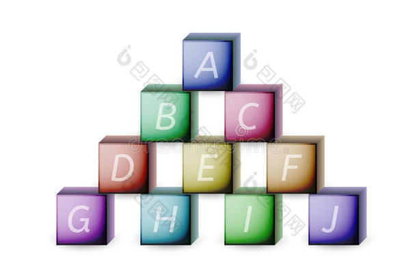 立方体和字母