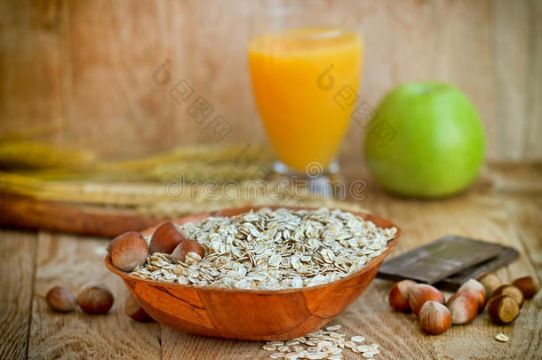 健康早餐-燕麦片