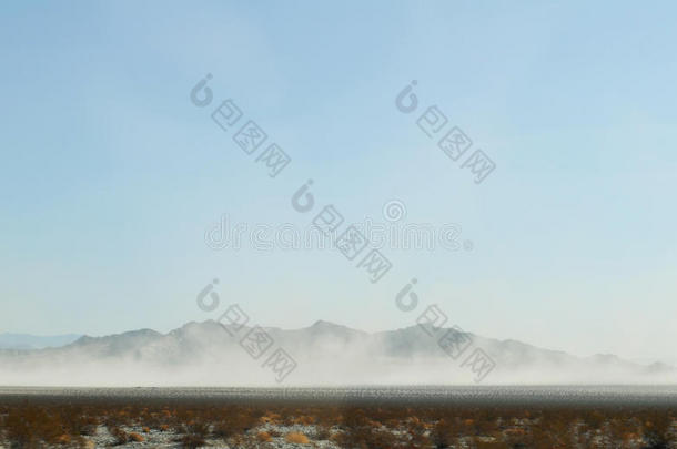 莫哈韦沙漠沙尘暴