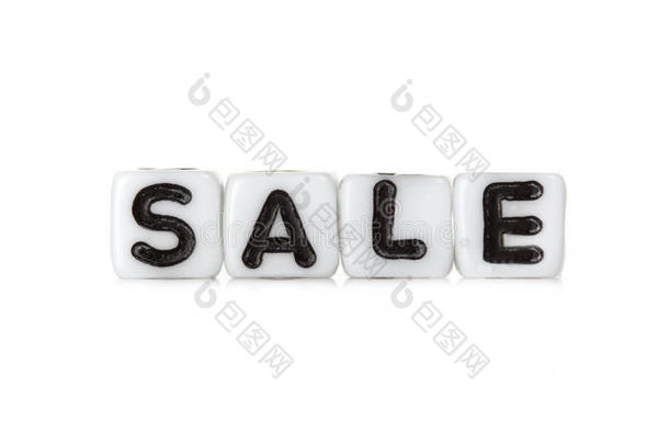 字母构成单词的骰子：sale