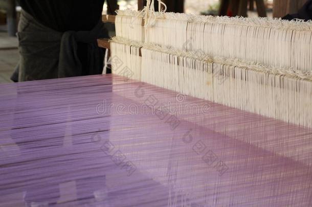纺织工业用织线