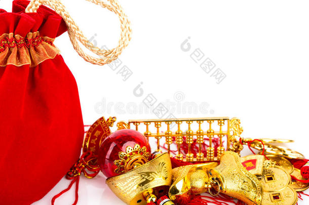 中国新年礼品袋及装饰
