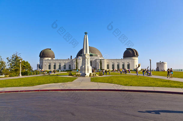 洛杉矶著名的格里菲斯天文台