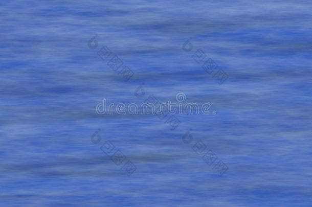蓝色抽象液态水纹理。彩绘背景