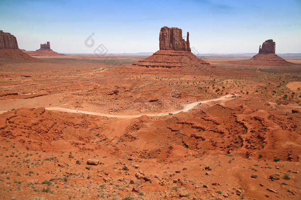 美国犹他州沙漠峡谷纪念碑谷