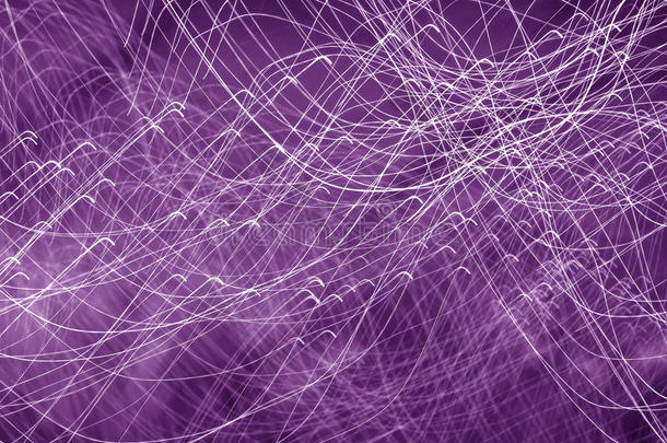抽象紫光轨迹