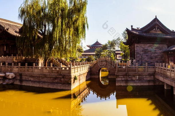 中国古典园林建筑-凤鸣学院风光