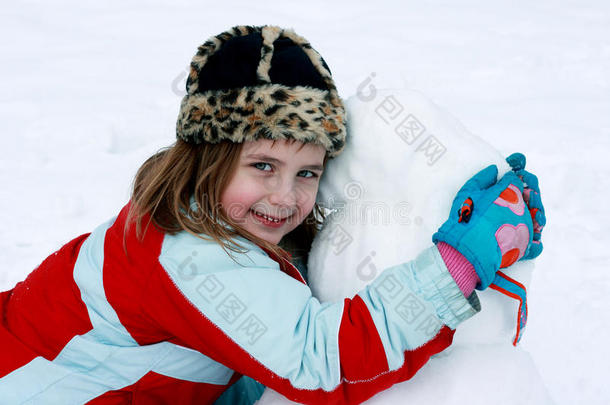 拥抱我的雪人