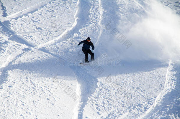 山上的滑雪<strong>自由行</strong>者