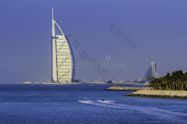 迪拜，阿拉伯联合酋长国-2012年10月2日：burj al-arab
