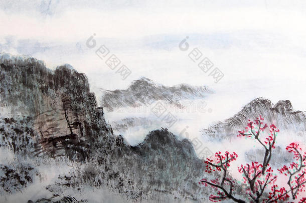 中国画、<strong>山水画</strong>