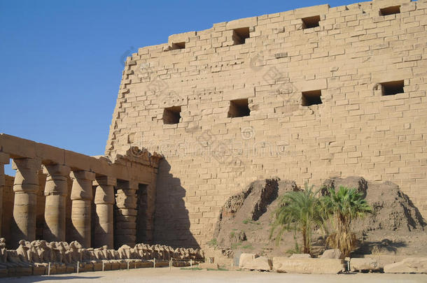 古埃及卡纳克建筑