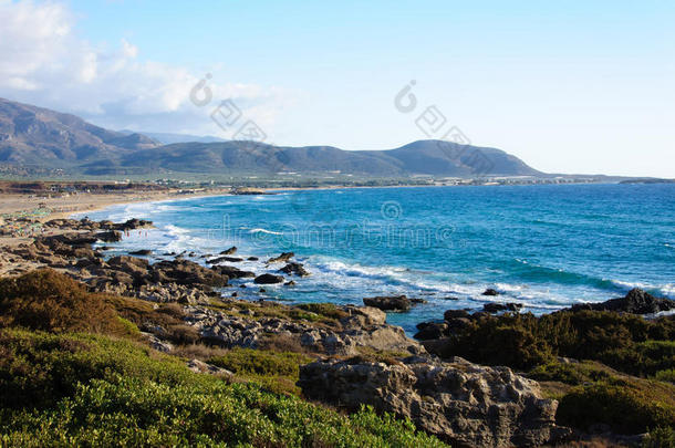 海湾海滩海岸沿海小海湾