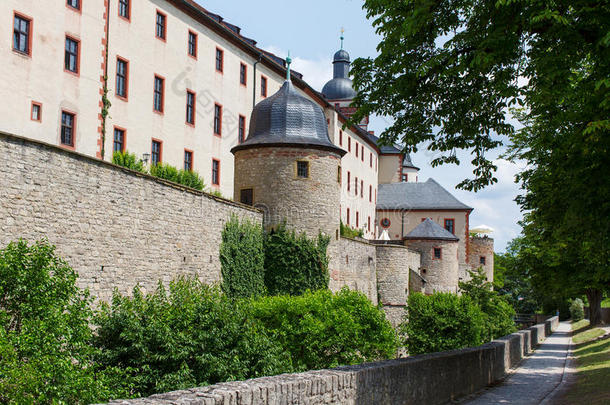 马里恩堡城堡的城墙