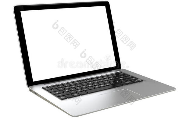 银色超薄笔记本电脑