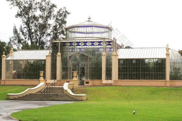 澳大利亚阿德莱德植物园的温室