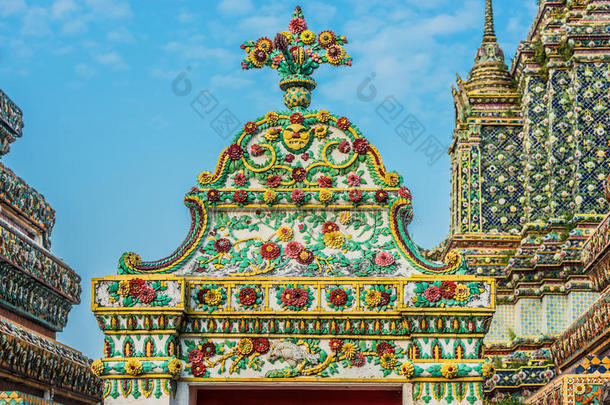 泰国曼谷华府寺建筑细节