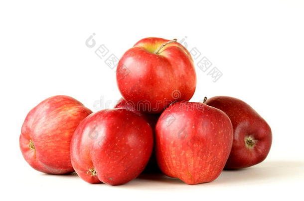 新鲜有机成熟红苹果