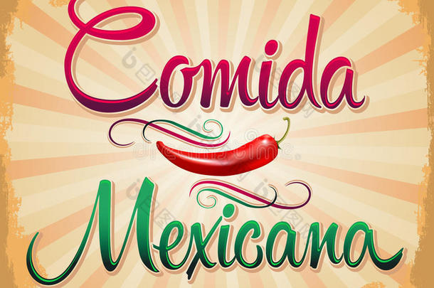 墨西哥食品协会-墨西哥食品西班牙语文本