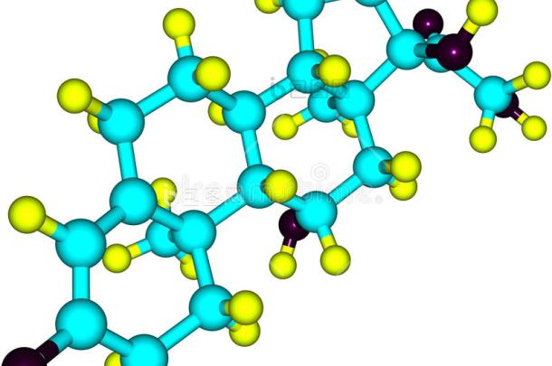 氢化可的松分子结构图片-包图网企业站