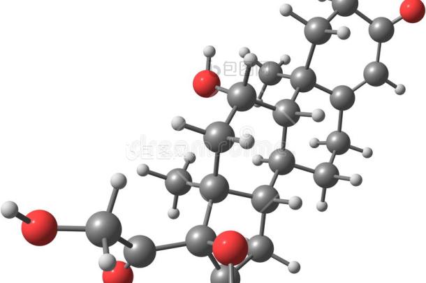 氢化可的松分子结构图片-包图网企业站