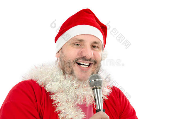 圣诞老人唱圣诞歌