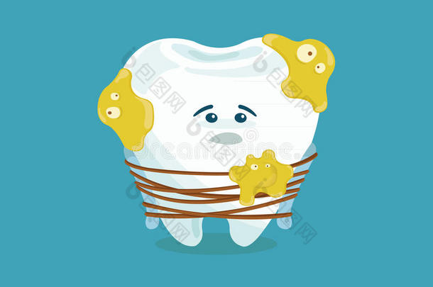 许多细菌使牙齿疼痛