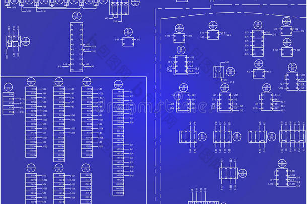 电气接线图背景