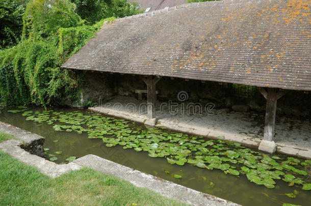 法国，风景如画的chevreuse村