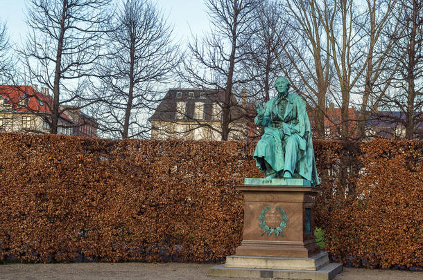<strong>安徒生</strong>雕像，哥本哈根