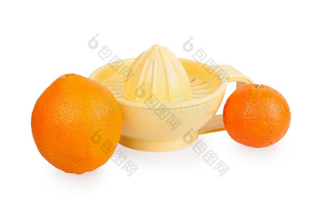 橘子塑料柑橘果汁机和橙子