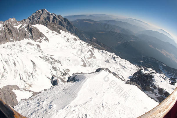 玉龙雪山，丽江，云南，中国。