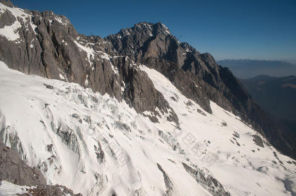 玉龙雪山，丽江，云南，中国。