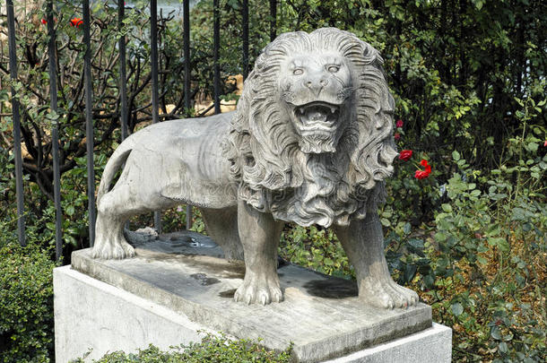 法兰克福石狮雕塑