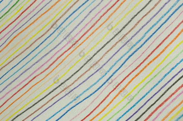 彩色斜线背景由铅笔色制成