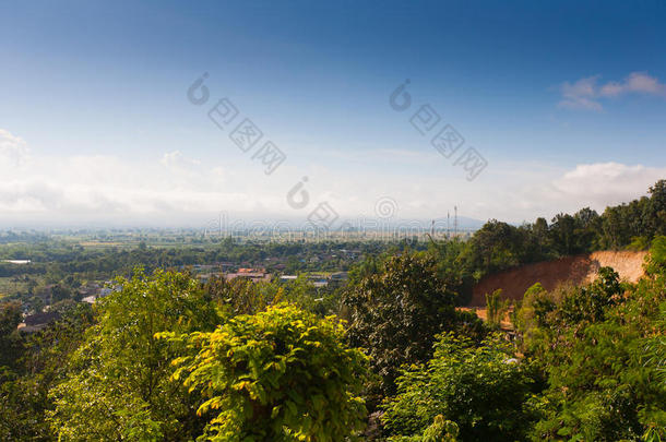 泰国塔顿村，鸟瞰