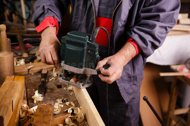 木工用电刨细木工